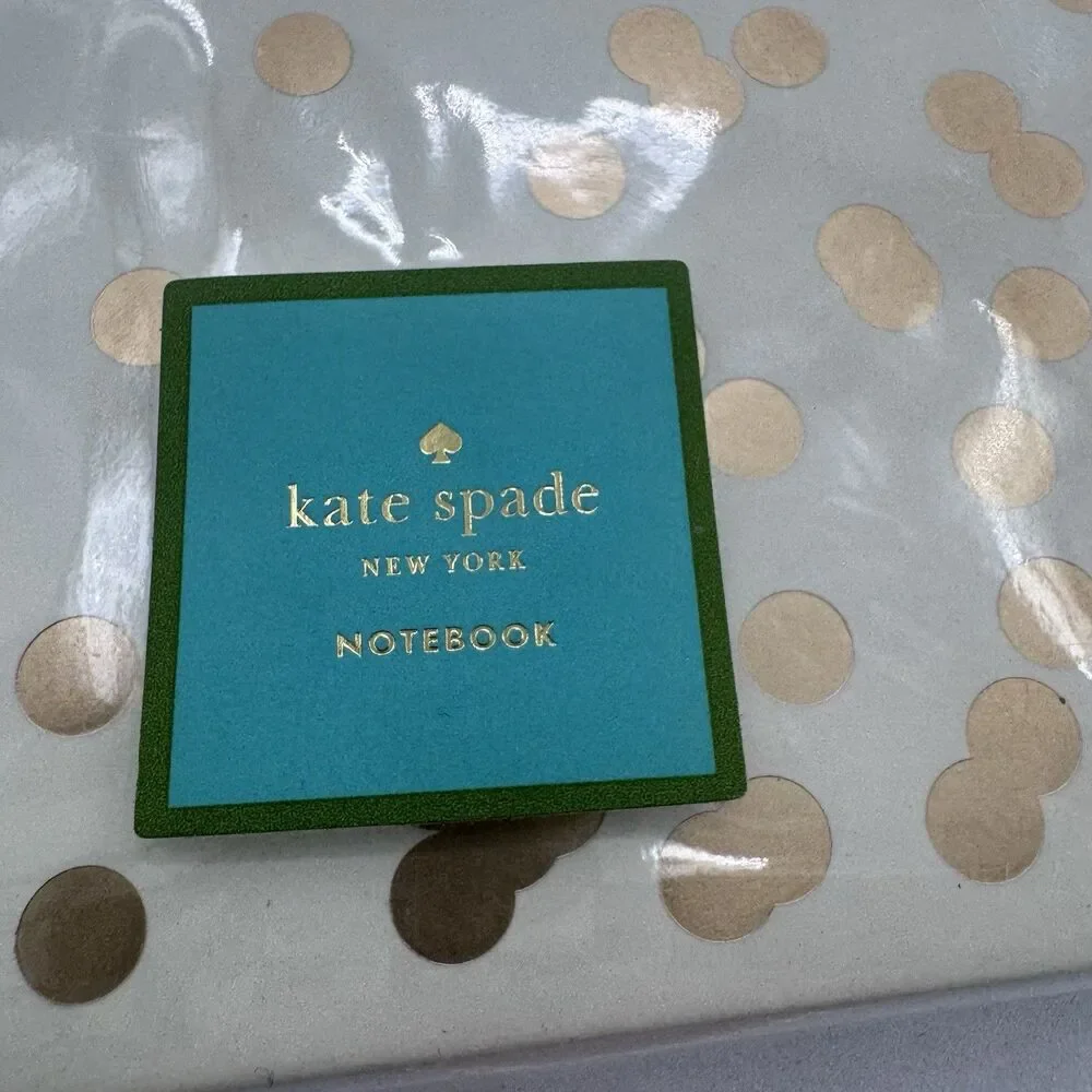 Kate Spade Confetti Dot Notebook 200 Pages Ribbon BM Sealed Fast Shipping